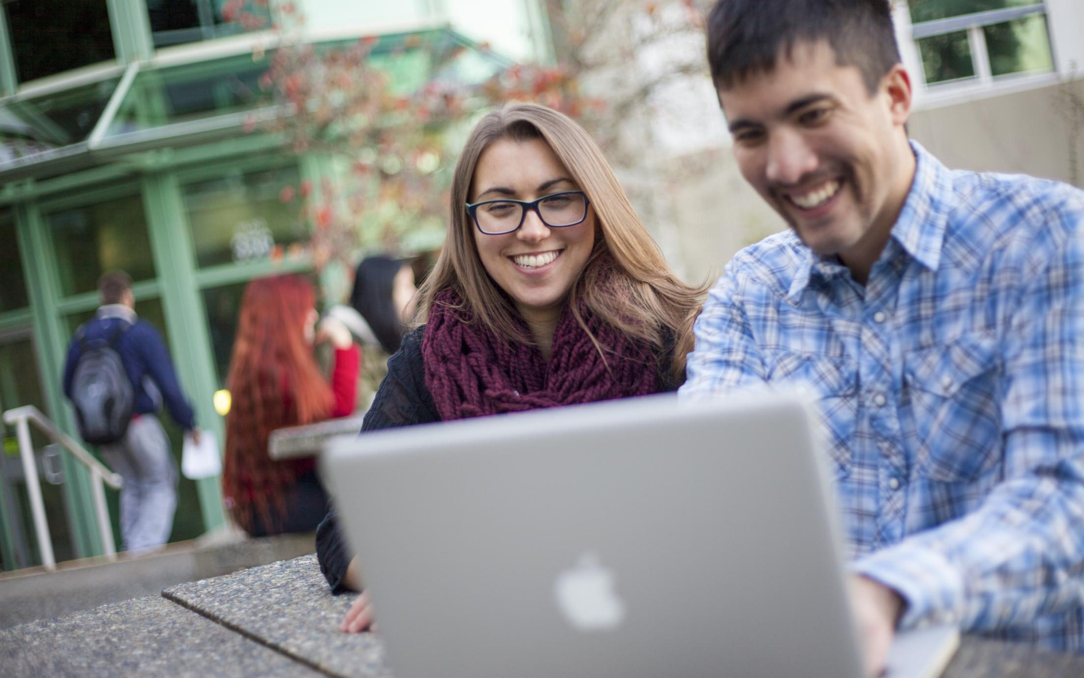 Masters Students Studying