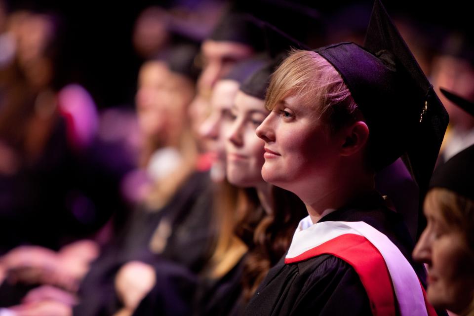 Vancouver Island University Student Graduating